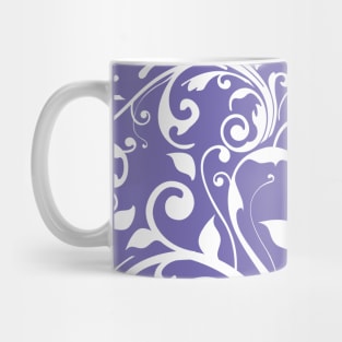 Pretty Purple Paisley Mug